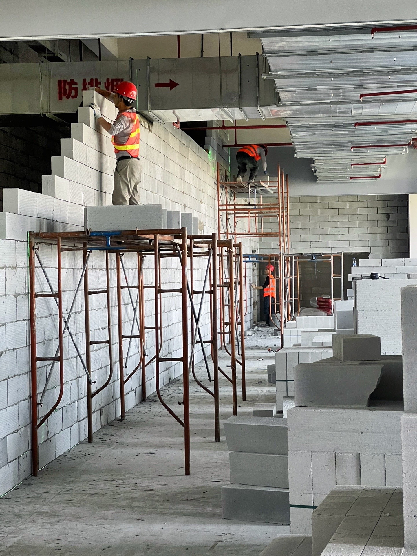 福建轻质砖加气块隔墙