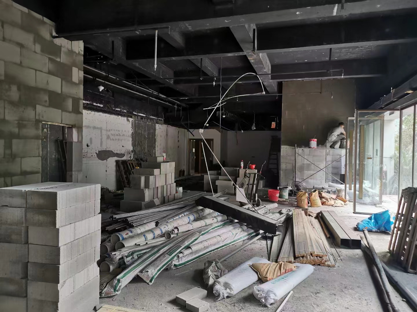 莆田轻质砖加气块隔墙