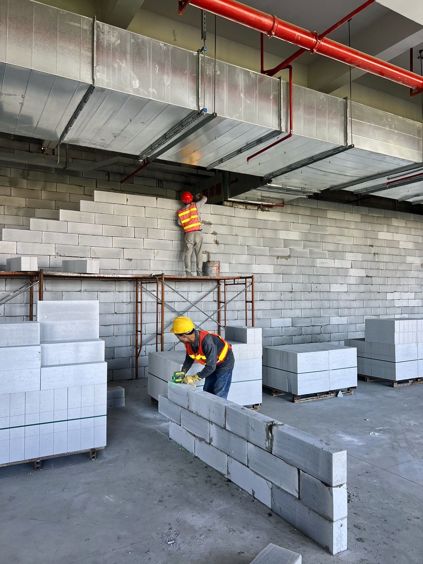 厦门翔安机场轻质砖隔墙